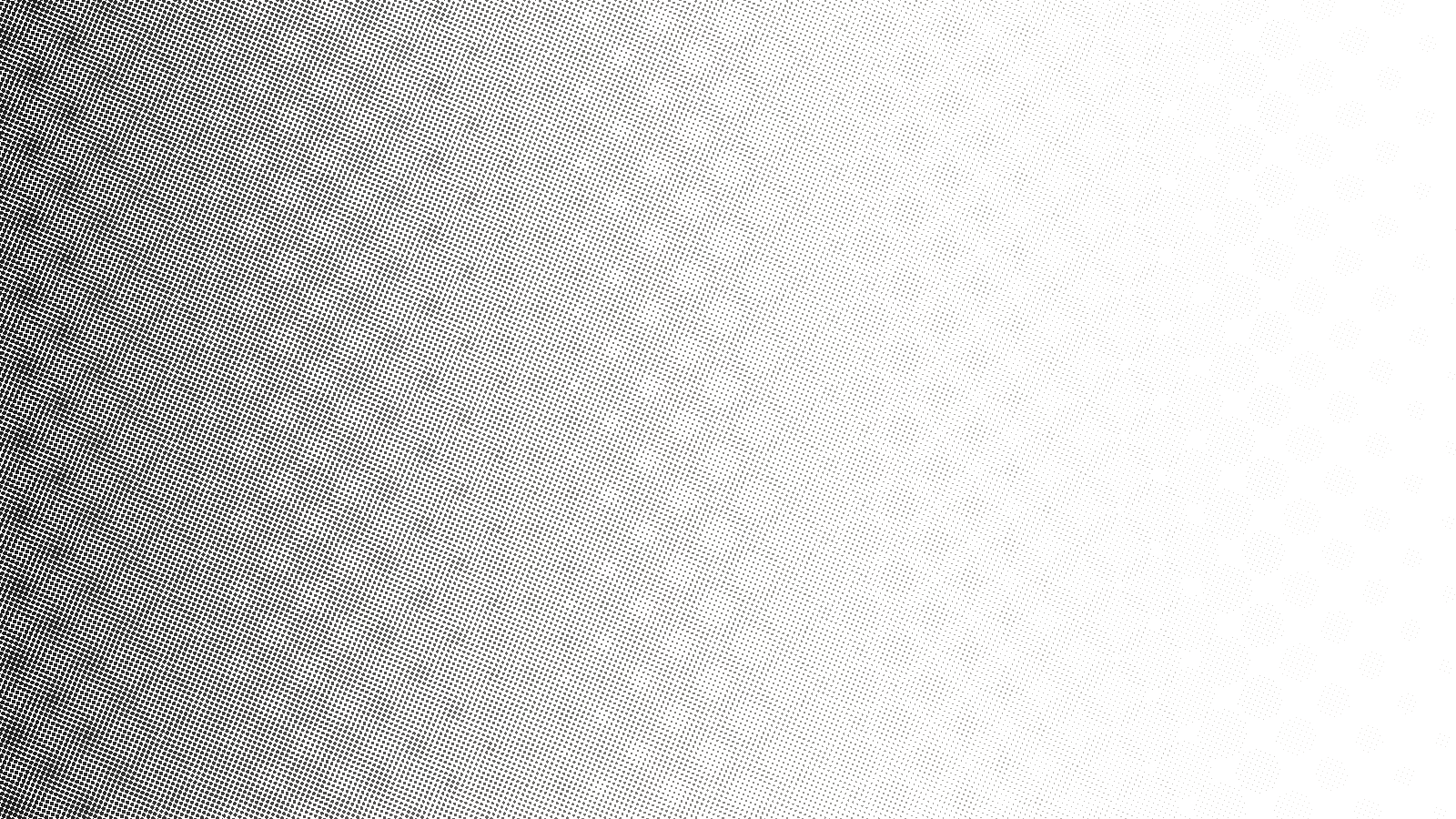Fine halftone rendering of an orange gradient